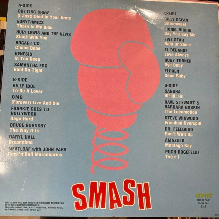 V/A - Smash (FIN/1986) 2LP (VG+/VG+)